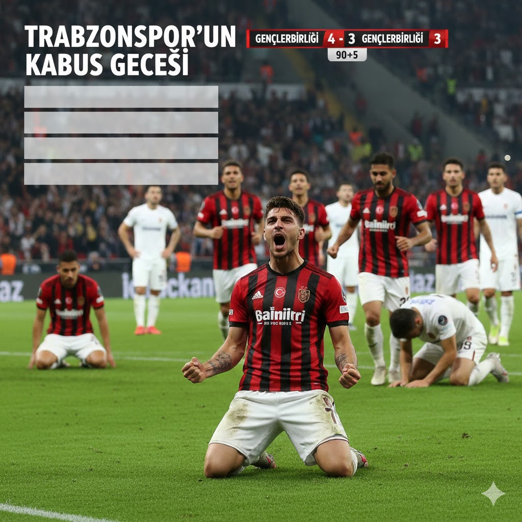 TRABZONSPOR ANKARADA DONDU: 4-3  NEDEN?